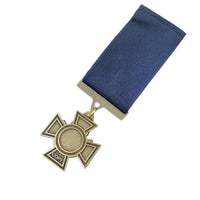 British Medal Repro Full Size Victoria Cross Navy Blue Ribbon Military Award