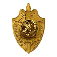 KGB CCCP 1" Miniature Light Metal Repro Soviet Pin Badge