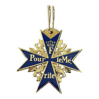 WW1 Repro German Prussian Blue Max Medal Pour Le Merite Military Award