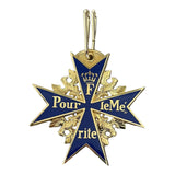 WW1 Repro German Prussian Blue Max Medal Pour Le Merite Military Award