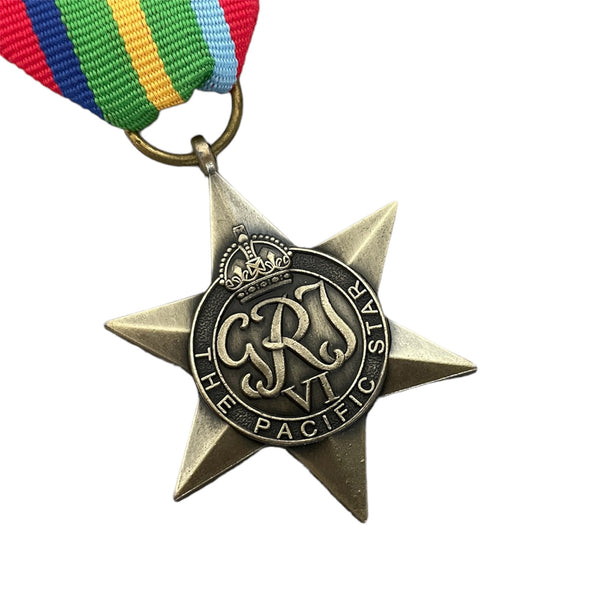 British WW2 Pacific Star Campaign Full Size Repro Medal Military Award