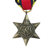 British WW2 Burma Star Campaign Full Size Repro Medal Military Award