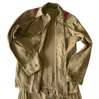 Echte sowjetische Soldatenuniform der UdSSR, Afghanistan-Militärjacke, Hosen-Set, Größe S
