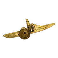 Sowjetische U-Boot-Kommandant-Metal-Auszeichnung der UdSSR, Gold-Emaille-Abzeichen der russischen Marine