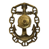 Russian Navy Sea Captain Badge Navigator Long Voyage with Sextant