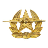Ushanka-Hutabzeichen der sowjetischen russischen Armee mit rotem Stern, Militärkokarde der UdSSR