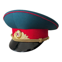 Soviet USSR Russian Military Army Officer Parade Uniform Visor Hat Peaked Cap