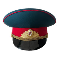 Soviet USSR Russian Military Army Officer Parade Uniform Visor Hat Peaked Cap