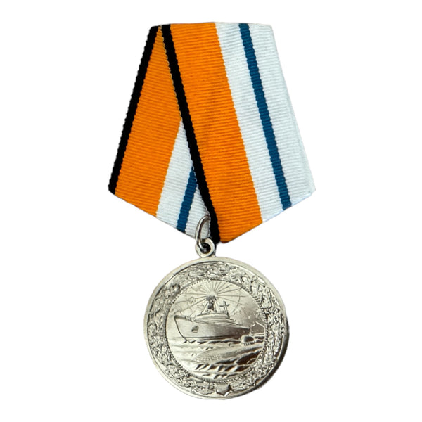 Full Size Russian Medal Repro for Maritime Services in the Arctic