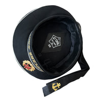 Sowjetische russische Marine BLACK SEA FLEET Sailor Visorless Cap Hat UdSSR Abzeichen
