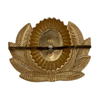 Russian Navy Coast Guard Officers Military Uniform Hat Metal Badge