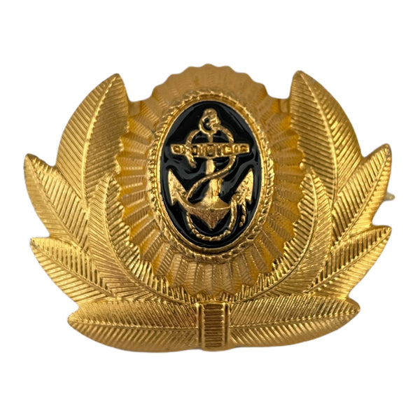 Russian Navy Army Military Warrant Officer Cap Hat Beret Metal Badge Cockade