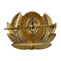 Russian Navy Army Military Warrant Officer Cap Hat Beret Metal Badge Cockade