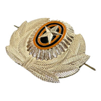 Russian Army Badge Officer Uniform Military Hat Cap Beret Large Metal Cockade