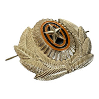 Russian Army Badge Officer Uniform Military Hat Cap Beret Large Metal Cockade