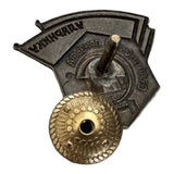 Insigne de train du ministère des Chemins de fer de l'URSS soviétique, reproduction russe, prix Staline