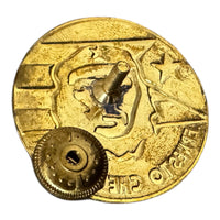 Che Guevara Commemorative Brass and Enamel Badge 3.8cm Screw Back