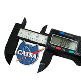 Space Explorers Enamel Lapel Pin CATSA USA Space Agency Badge Cat Lovers