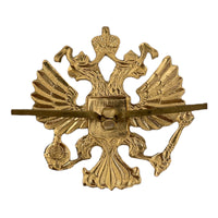 Russian Ussr Army Military Uniform Imperial Eagle Hat Cap Beret Metal Pin Badge