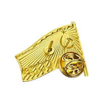 Soviet Russian Metal Pin Badge - USSR Red Flag