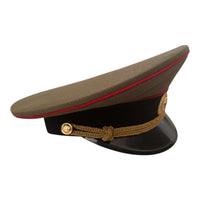 Russisches sowjetisches Uniform-Panzerkorps-Offizierdienst-Abzeichen mit Schirmmütze und Hut