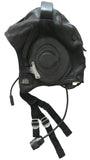 Soviet Russian USSR MiG Pilot Aviator Black Leather Summer Helmet Military Surplus