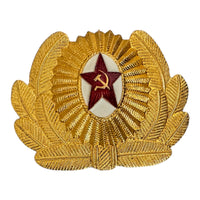 Soviet Army Military Air Force Cockade Red Star Hat Cap Beret Badge