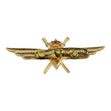 Vintage Soviet Air Force Pilot Wings Badge 3rd Class USSR Military Pin 1960s
