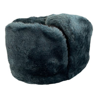 Soviet Russian Army Uniform Military Style Blue Grey Ushanka Winter Hat