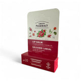 Green Pharmacy Lip Balm 3.6g Lingonberry & Cranberry Vitamins Shea Jojoba SPF 10