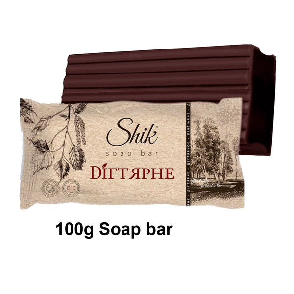 Shik 100g Natural Ukraine Birch Tar Soap Bar Antiseptic Acne Antibacterial