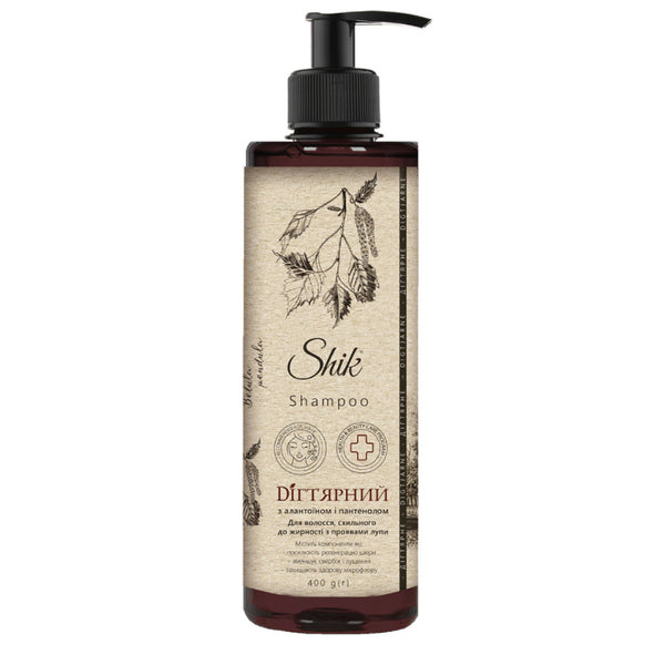 Shik Tar Shampoo – Birch Tar & Allantoin for Scalp Care & Anti-Dandruff – 400ml