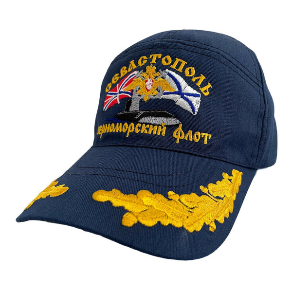 Submarine Black Sea Fleet Uniform Blue Cotton Summer Baseball Cap