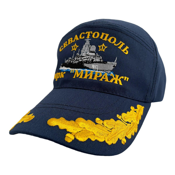 Small Missile Ship MIRAZH Uniform Blue Cotton Summer Baseball Cap