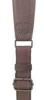 Premium Leder braun Nylon Jagd Gewehrriemen Schrotflinte Luftgewehr Riemen