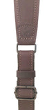 Premium Leder braun Nylon Jagd Gewehrriemen Schrotflinte Luftgewehr Riemen