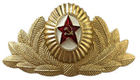 Soviet High Rank Officer Cap Cockade Badge Uniform Hat Red Star USSR Military