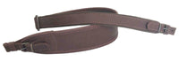 Premium Leder braun Nylon Jagd Gewehrriemen Schrotflinte Luftgewehr Riemen