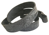Eichen-Design, schwarzes Leder, Gewehr-Jagdriemen, Schrotflinten-Luftgewehrriemen