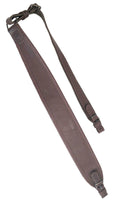 Premium Leder braun Nylon Jagd Gewehrriemen Schrotflinte Luftgewehr Riemen