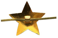 Soviet USSR Russian Red Star Army Military Ushanka Hat Cap Beret Metal Pin Badge