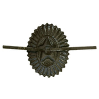 Russian Soviet Field Officer Red Army Cap Ushanka Hat Military Uniform Pin Badge