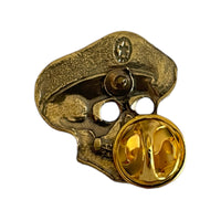 SPETSNAZ Skull Badge Genuine Russian Brass Pin Back Soviet Era Army Military