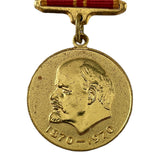 Originale russische sowjetische Lenin-Jubiläumsmedaille der UdSSR zum 100-jährigen Jubiläum