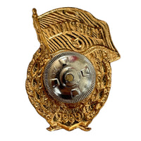 UdSSR, sowjetische russische Armee, Militärauszeichnung, Metall, großes Schraubenabzeichen, Medaillenorden, 2. Weltkrieg