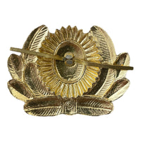 Genuine USSR Soviet Police MILITSIYA Officer Visor Cap Hat Badge Cockade