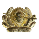 Genuine USSR Soviet Police MILITSIYA Officer Visor Cap Hat Badge Cockade