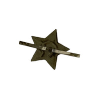 Soviet USSR Russian Army Military Green Star Ushanka Hat Cap Beret Metal Badge