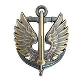 Ukraine Naval Infantry Military Badge Marines Uniform Beret Cap Hat Metal Insignia