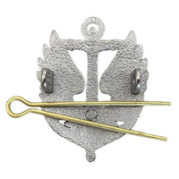 Ukraine Naval Infantry Military Badge Marines Uniform Beret Cap Hat Metal Insignia